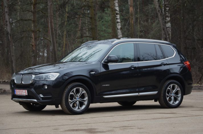 Tikko ievests. BMW X3 X-Line, X-Drive ar 2.0d B47 (140Kw-190Z/s).  Dīzeļa motoru un  automātisko ātrumkārbu.