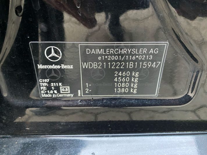 MERCEDES BENZ E320 CDI AVANGARDE  Face-Lift