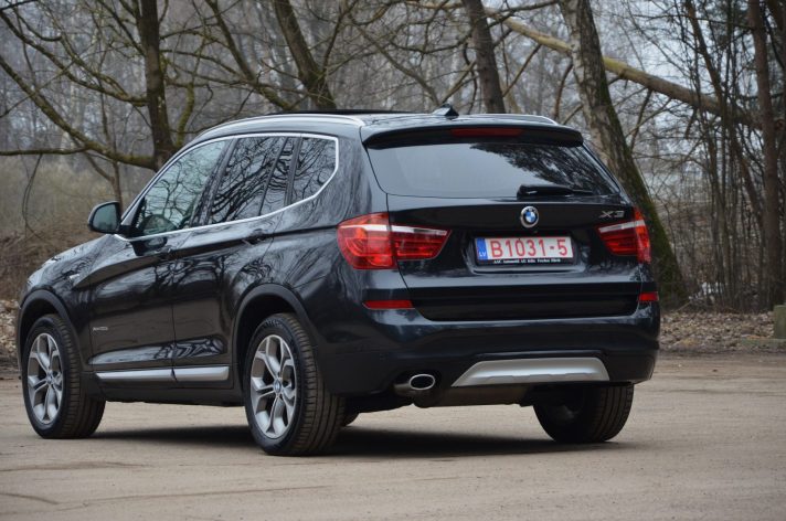 Tikko ievests. BMW X3 X-Line, X-Drive ar 2.0d B47 (140Kw-190Z/s).  Dīzeļa motoru un  automātisko ātrumkārbu.