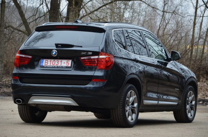 Tikko ievests. BMW X3 X-Line, X-Drive ar 2.0d B47 (140Kw-190Z/s).  Dīzeļa motoru un  automātisko ātrumkārbu.