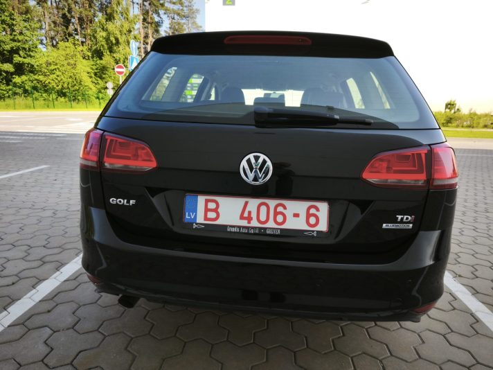 GOLF VII  2014 g.  1,6 Dīzelis 4,0-5,0/100km.