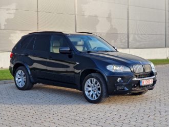 BMW X5 M-pack 2010 G. Melna krāsa 210 Kw